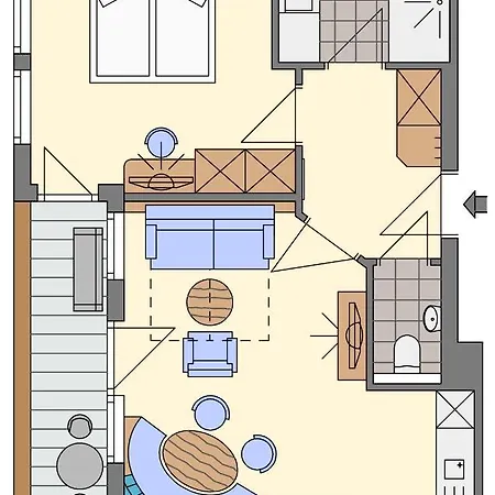 アパート Residenz 111