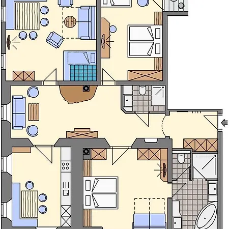 Residenz 111 Апартаменты